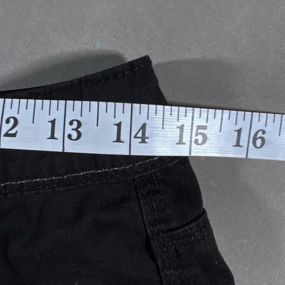 Jones New York Black Shorts with Gray Stitching Tia Bermuda Size 4P - Picture 5 of 11